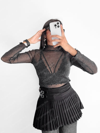 Top Mesh Glitter