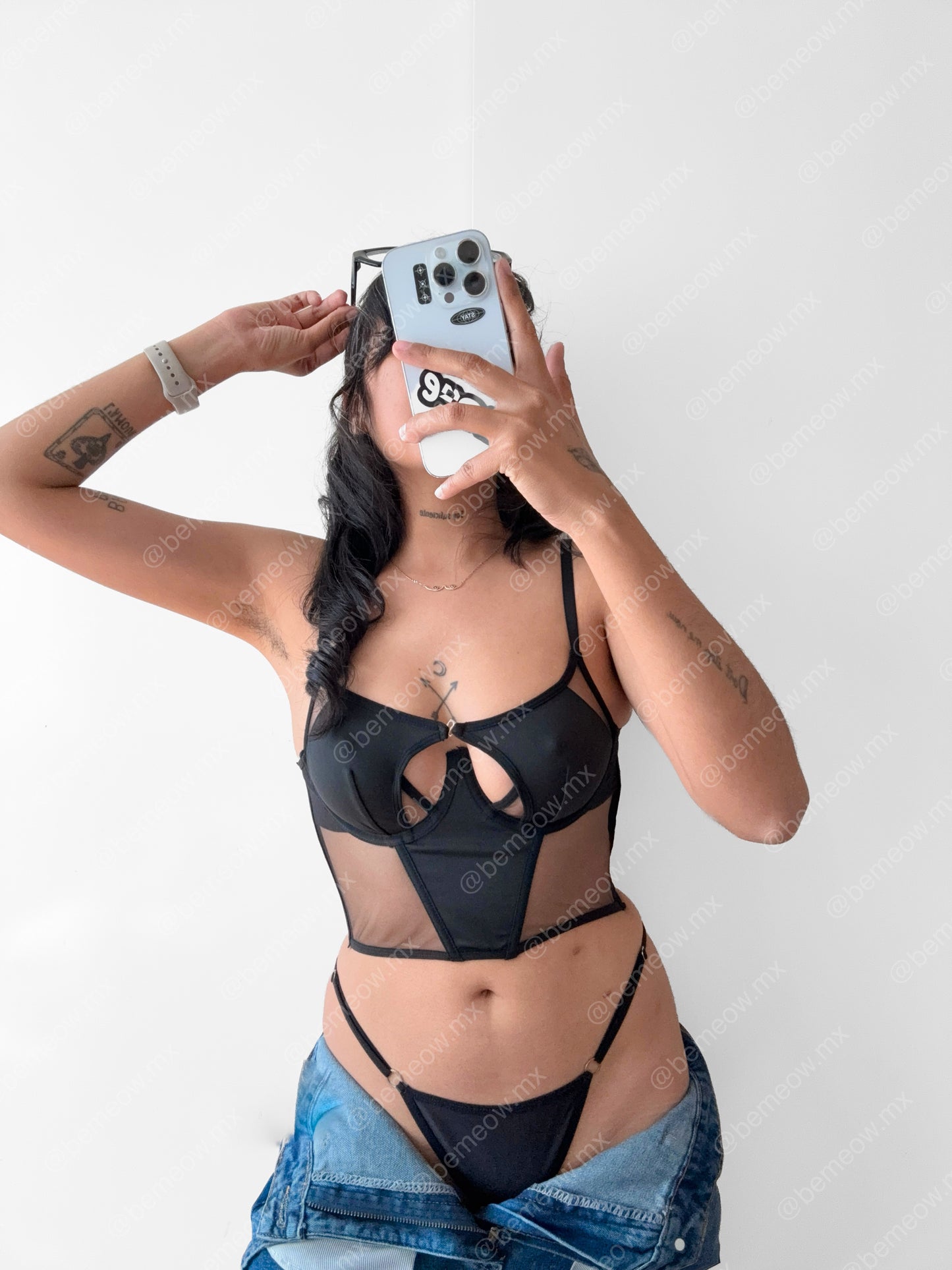 Bustier Tul Underboob