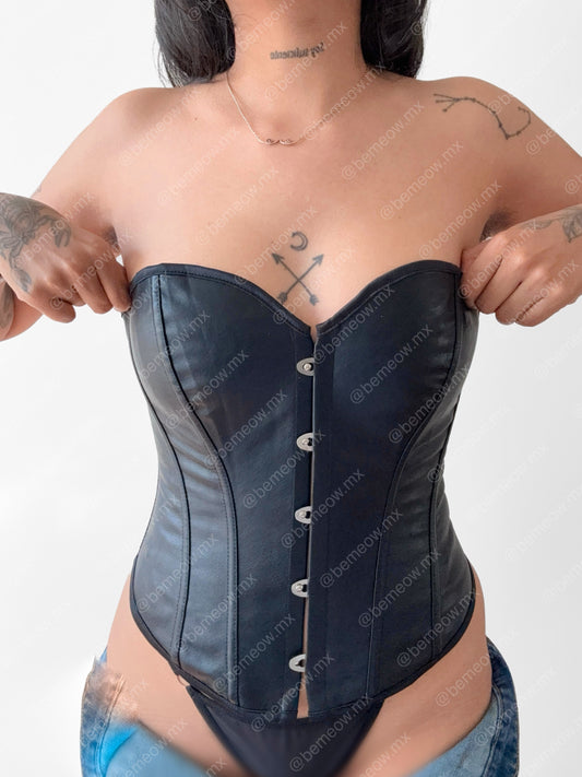 Corset Vinipiel Negro