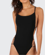 Cargar imagen en el visor de la galería, BODY NEGRO ESPALDA DESCUBIERTA
