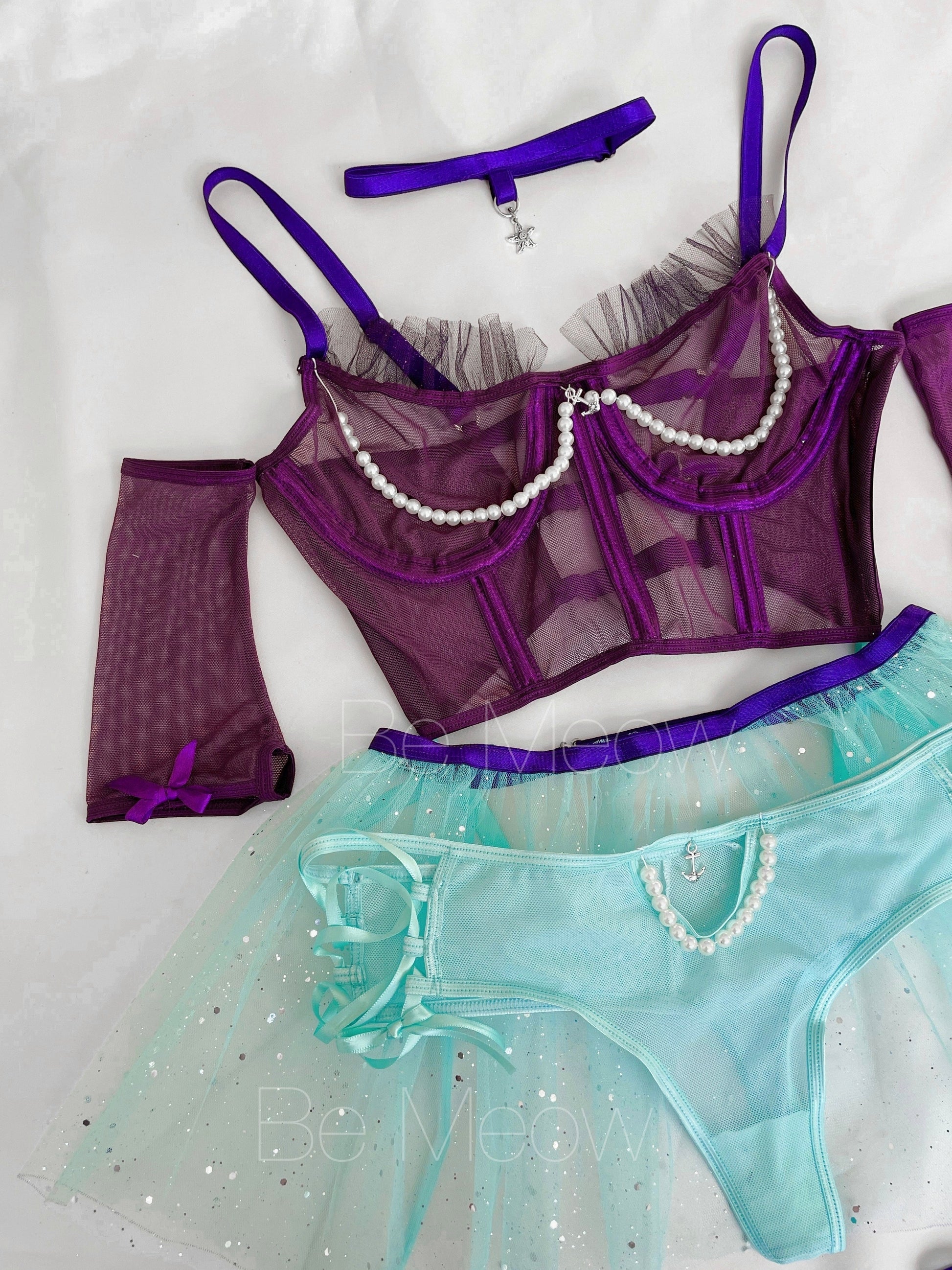 Preventa - Conjunto Ariel Handmade - Be Meow - Conjuntos